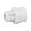 Adaptador macho de PVC de 1/2", Foset