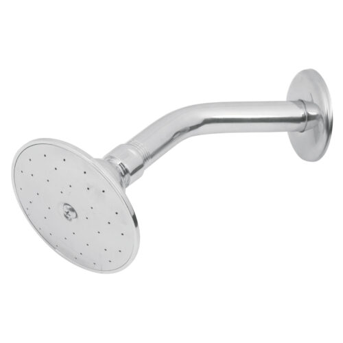 Regadera redonda 3-1/2" brazo y chapet?n de acero, Aqua