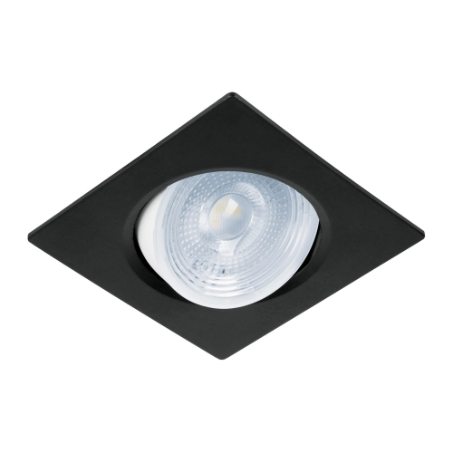 Empotrado Cuadrado 5 W 6500K Led Negro