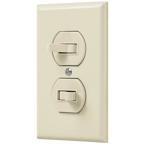 Placa Armada 2 Interruptores Sencillo Linea Stand