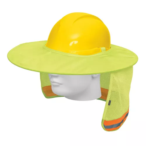 Protector Solar Plegable Para Casco Verde Con Ref