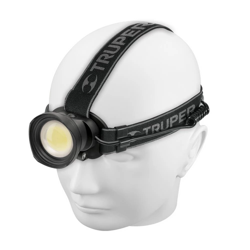 Linterna De Minero 325 Lm Recargable, Truper