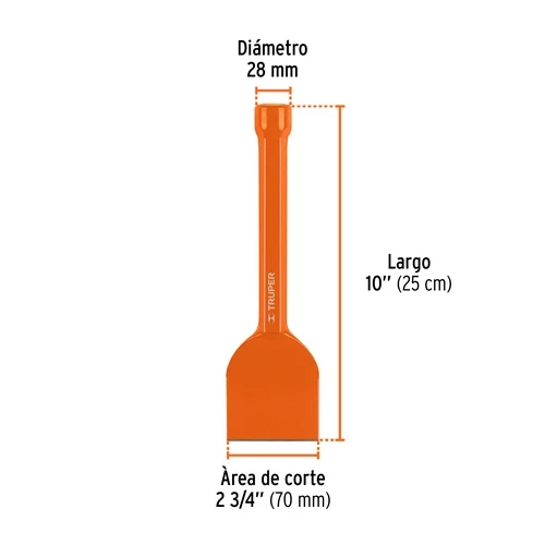 Cincel Ladrillero, 2-3/4 X 10"
