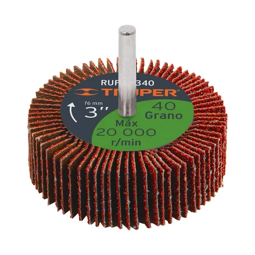 Rueda Flap De 3'', Grano 40