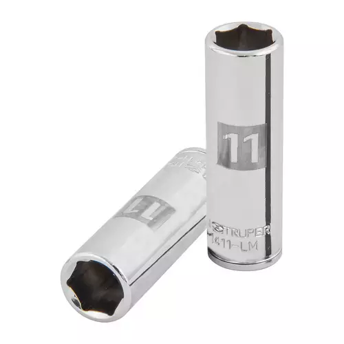 Dado Largo Cuadro 1/4 De 6 Puntas De 11Mm