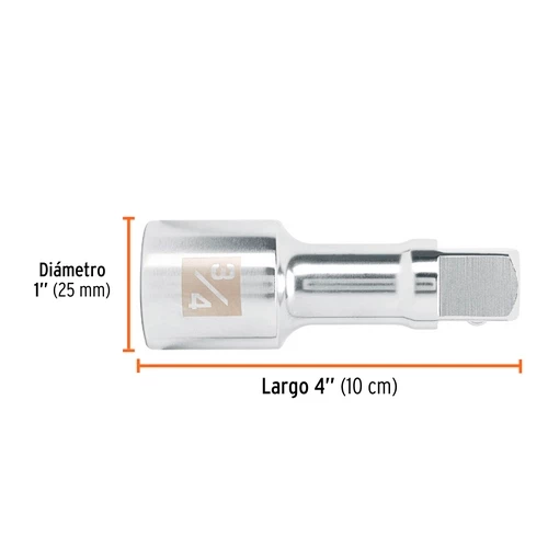 Extension Para Matraca De 4'' Para Dados Cuadro 3