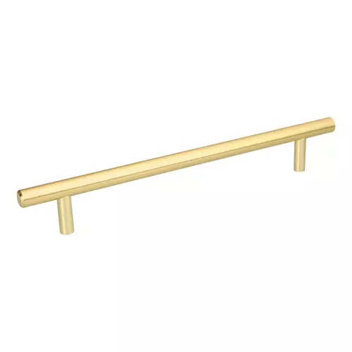 Jaladera Laton Brillante Estilo Cilindro 192 Mm