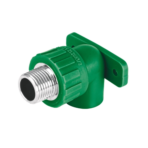 Codo Oreja 90? Ppr,? 1/2', Macho Con Inserto Meta