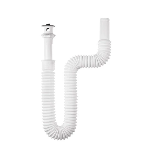 Cespol Flexible Para Lavabo, 90 Cm, Arillo Metali