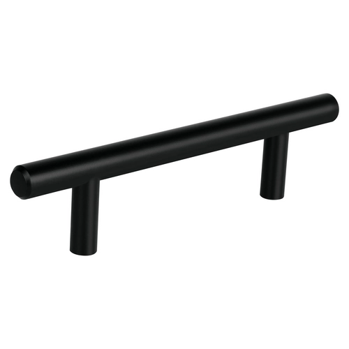 Jaladera De 96Mm Estilo Cilindro Acabado Negro He