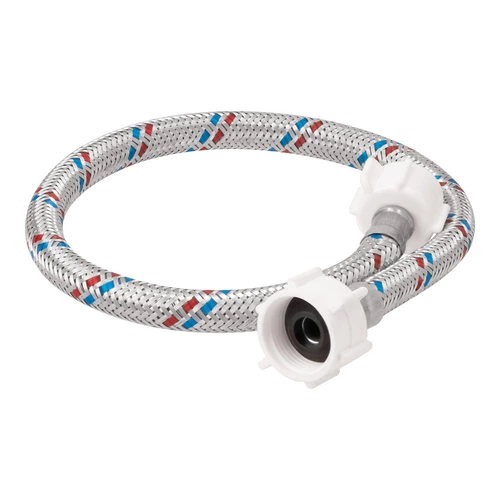 Manguera Wc Aluminio 1/2'X7/8' 50 Cm Plast/Plast Basic