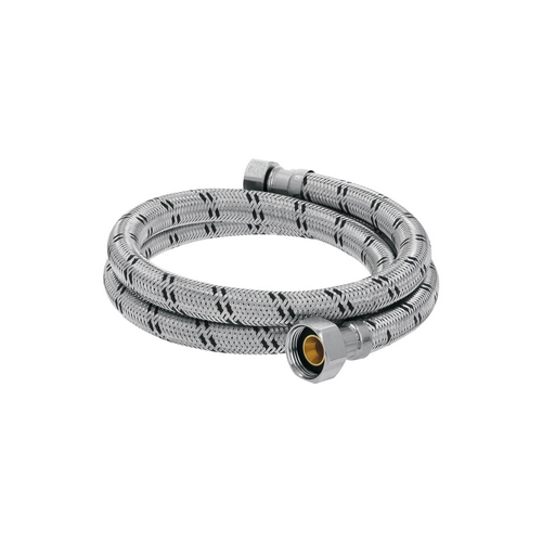 Manguera para boiler, acero inox, 1/2'x3/4', 120 cm, Foset