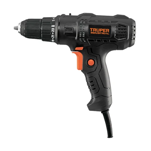 Taladro atornillador 3/8', 400W, TRUPER INDUSTRIAL