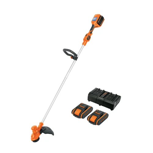 Desbrozadora inal?mbrica 40V, 2 bater?as 2Ah,1 carg.dual,PRO