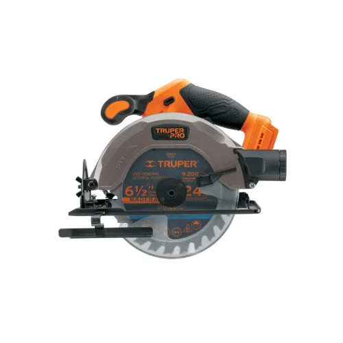 Sierra circular 6-1/2', 20V, sin accesorios, TRUPER PRO