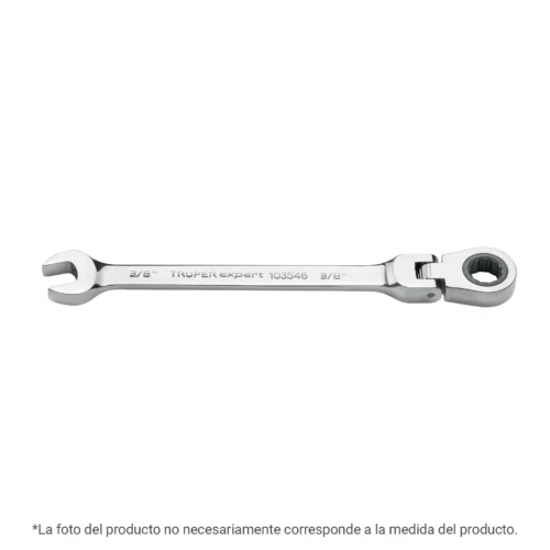 Llave combinada con matraca 13 mm flexible, Expert