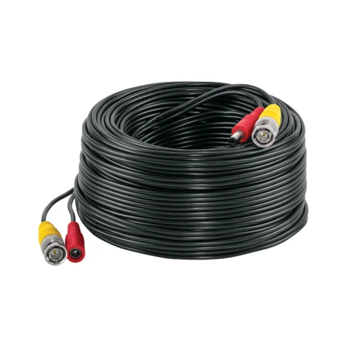 Cable Video y Energ?a Tipo Siam?s CCTV, 30 metros, Volteck