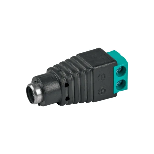 Conector de energ?a para CCTV tipo hembra, Volteck